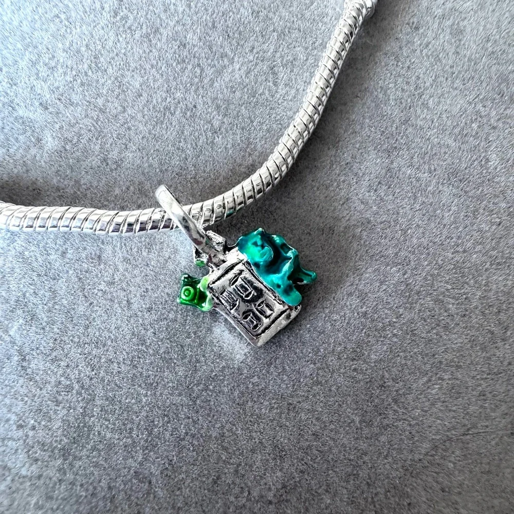Disney Monsters Inc Sulley Mike Wazowski Boo Door Charm fits PANDORA